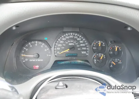 2003 Chevrolet Trailblazer Lt из США, поврежденный, VIN 1GNDT13S532338957